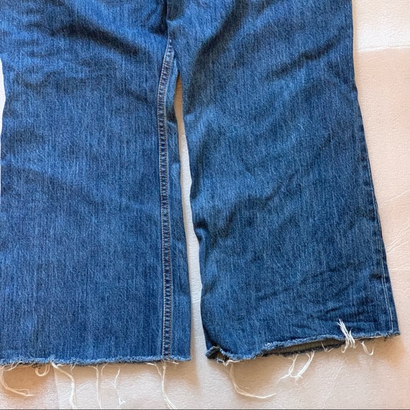 GRLFRND Carla wide leg cropped jeans size 30 - Picture 6 of 16